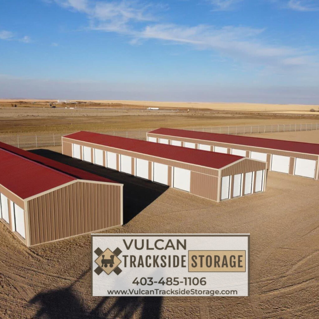 vulcan trackside storage stoage units for rent calgary lethbridge okotoks nanton
